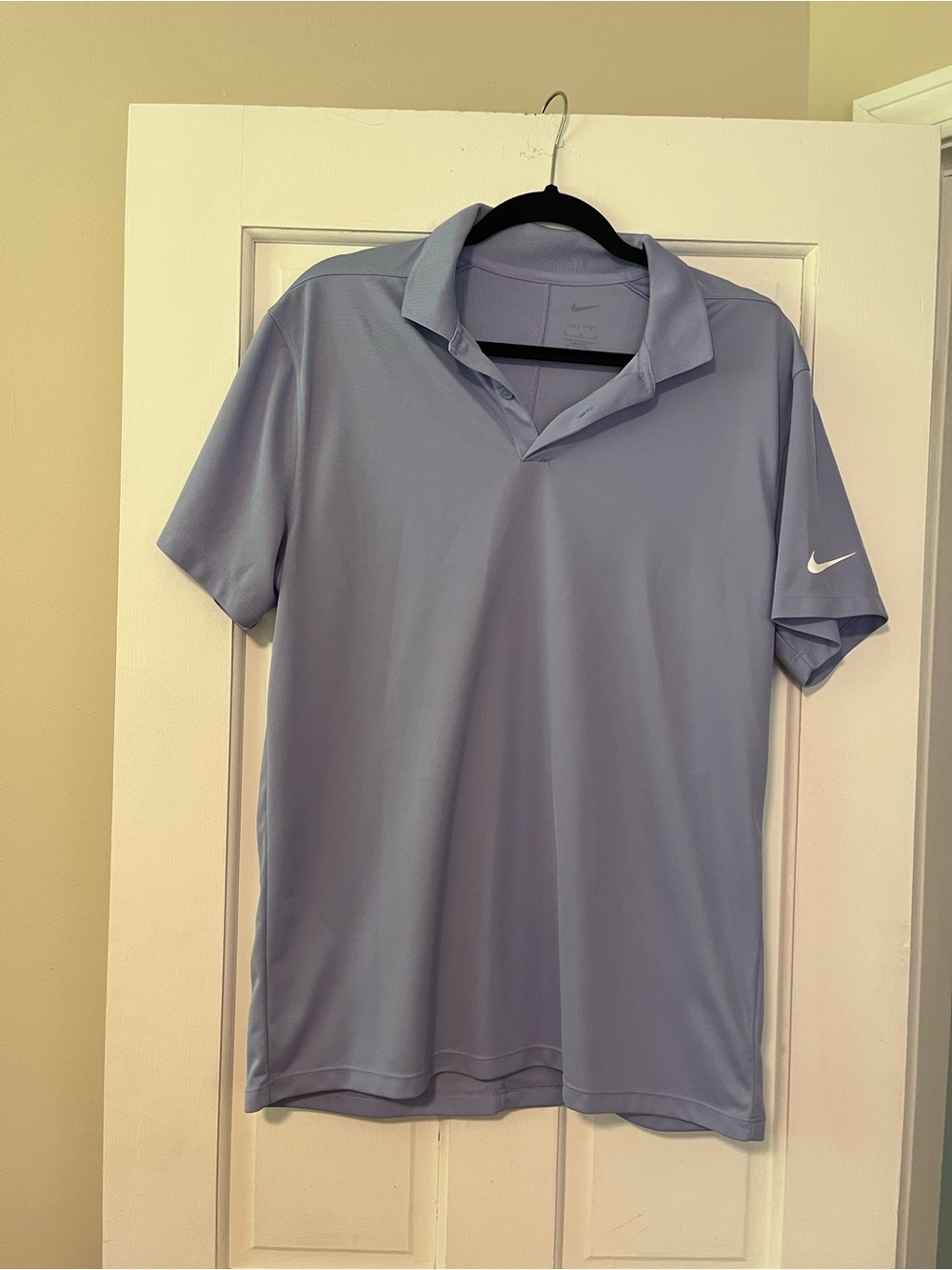 Nike Men's Pale Blue Periwinkle Performance Polo Golf